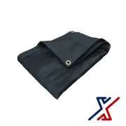 16 ft. x 8 ft. Heavy Duty Black Sun Shade / Screen / Awning by X1Tools/Shades