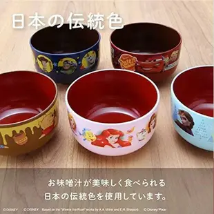 現貨 日本製 兒童迪士尼抗菌碗 耐熱碗 山中漆器 卡通餐具 兒童餐具 味增湯碗 兒童碗 湯碗 碗 日式碗 -富士通販