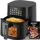 Air Fryer 11-in-1, Large 5.8 QT Airfryer with Easy View Windows, MAX 450℉ for...