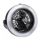 2 in 1 USB Portable Tent Lamp For Outdoor Camping Rechargeable With Hook LED Fan