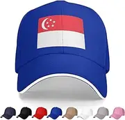 [Generic] National Emblem of Singapore Baseball Cap Singaporean Trucker Dad Hat for Men Women Outdoor Sport Running