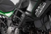 SW-Motech Crash bar - Black. Kawasaki Versys 1000 (18-) / 1100 (24-).