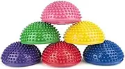 Balance Pods,Balancing Exercise Stability Pods, Stepping Stone for Kids Children Indoor Outdoor Play, Promotes Coordination and Balance- Set of 6