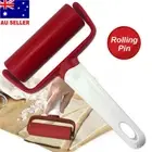 Plastic Rolling Pin Pastry Cookie Dough Pizza Baking Roller Kitchen Utensil Tool