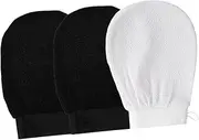 TOVINANNA Shower Mittens Bath Mitts Exfoliating Gloves Cleaning Gloves for Women Men Body Scrubbing Mitt