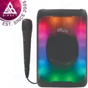 Lexibook K8320 iParty Flame Bluetooth Speaker with Mic and Party Lights│USB│AUX