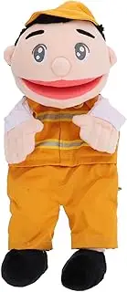 MUSISALY Cartoon Finger Puppets for Story Playtime Family Game Doll Sanitation Worker Hand Puppet Fun Early Education for Home Kindergarten