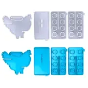 Egg Tray Rack Epoxy Casting Molds for Fridge Kitchen 3D DIY Making