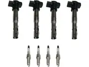 57PN68B Ignition Coil Set with Spark Plugs Fits 2010-2017 Audi A5 Quattro (for: Audi)