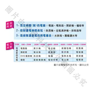 【台灣現貨】省電定時器 定時器 計時器 機械式 自動定時開關 24小時 48段 1650W 聖岡科技 (4.7折)