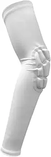 NOLITOY Protective Sleeve Arm Sleeve Riding Bike Sleeves Long Elbow Protector Elbow Sleeve Black