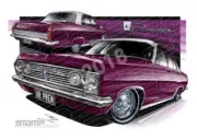 Classic HR HR PREMIER PEWTER CORDOVAN A2 FRAMED PRINT (HC513)