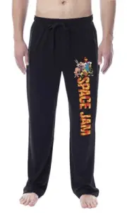 Looney Tunes Mens' Classic Space Jam Tune Squad Movie Sleep Pajama Pants