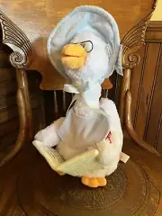 Talking Mother Goose - New Cuddle Barn Animated Plush Toy -New Blue Version