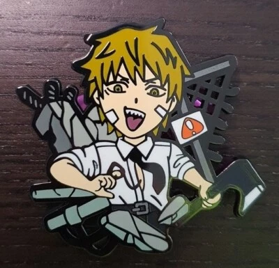 Chainsaw Man manga Denji Makima Pochita anime Pin
