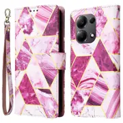 Marble Pattern Wallet-style Leather Flip Phone Case For Xiaomi Redmi Note 13 Pro 4G/ Poco M6 Pro 4G