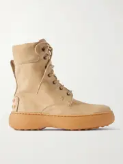 [Tod's] Tod's - Leather Ankle Boots - Beige - IT38 IT 38 Neutrals
