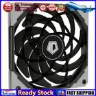 LF# 120mm Chassis Cooling Fan PWM Silent Computer PC Case Cooler
