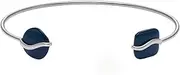 [SKAGEN DENMARK] Skagen Women's Trendy Silver, Rose Gold or Gold Stainless Steel Bangle or Cuff Bracelet