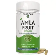 Bloofah Amla Fruit Capsules 500mg | 100% Natural & Pure Amla Extract 10:1
