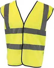 Glenwear Class 2 High Vis Vest (UK Size: XXL) (Yellow)
