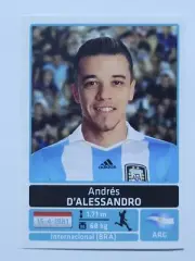 2011 Copa America Argentina Panini Sticker #036 D'ALESSANDRO Brazil Edition