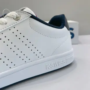 K-SWISS Court Casper III 男生 白色 皮革 舒適 運動 休閒鞋 08449178