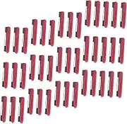 DECORNIJIA 60Pcs Self Adhesive Safety Pins for DIY Name Tags and Crafts Durable Adhesive Bar Pins for Workers Id Badges and Craft Projects Easy to Use Lightweight Design