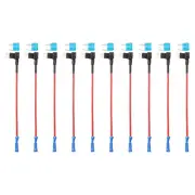 Fuse Tap 24V 12V Car Add A Circuit Fuse Tap with 15A Mini Fuses, 10pcs