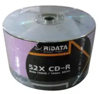 在飛比找Yahoo!奇摩拍賣優惠-＊購物城＊台灣錸德原廠 RiDATA CD-R 【破盤出清】