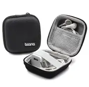 Portable Shockproof Digital Accessories Storage Bag U Dick USB Cable Charger Earphone Organizer Bag BLACK COLOR