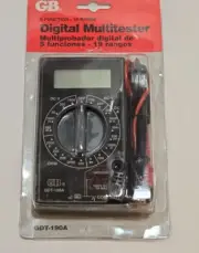 GB Multitester Multimeter Digital 1000V 5 Function 19 Range GDT-190A