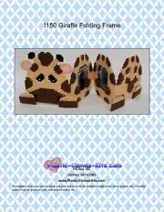 Giraffe Folding Frame-Plastic Canvas Pattern or Kit