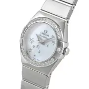 Omega Constellation 123.15.24.60.05.003 White New woman