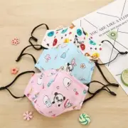 Reusable Kids Cotton Face Masks With PM 2.5 active carbon Filter Breather Valve