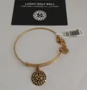 Alex and Ani Lucky Golf Ball Bracelet - Rafaelian Gold