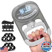 Grip Strength Tester Trainer - Grip Strength Trainer Hand Dynamometer Adjusta