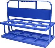 Collapsible Soccers Water Bottle Carrier Countertop Rack with Handle Drink Holder Bottle Holder for Team Sports Soccer Valentine's Day Gifts