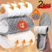 2PCS Thicken Snow Boots Padding Cashmere Thermal Shoe Pads Plush Insoles Winter
