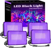 50W LED Black Light, 99 LEDs Blacklight Flood Light with Plug and Switch, Lig...