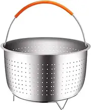 Stainless Steel Steam Basket Household Steamer Basket for 3L/4L/5L/6L/8LInstant Pot Pressure Cooker Instant Pot Steamer Basket (Size : 3L)
