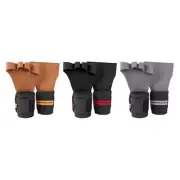 Workout Exercise Gloves with Wrist Support NonSlip Palm Fingerless Grip Gloves