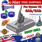 9500mAh Sony Battery For Dyson V8 SV10 Absolute Animal Fluffy 215867 & 2x Filter