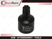 T&E Tools T45 x 3/8" Drive Stubby Tamper Torx-r Impact Socket (S15645)