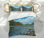 3D Sea Stones 2837NA Bed Pillowcases Quilt Cover Duvet Kathy Barefield Fay