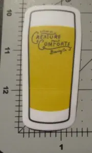 CREATURE COMFORTS georgia pg tropicalia STICKER decal craft beer brewery brewing