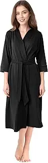 [NY Threads] Womens Robe, Luxury Lightweight Knit Kimono Robes for Women, Casual Light Bathrobe for Sleepwear and Loungewear