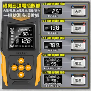 鴻嘉源 AP5 12V/24V車用電瓶檢測器 電瓶檢測儀 車用電瓶 電瓶測電器 測電儀 電壓檢測器 電壓檢測儀 電瓶