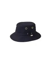 Tilley Iconic T1 Logo Bucket Hat, Dark Navy, 7 1/4