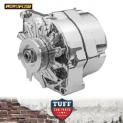 GM Small Block Chev V8 Aeroflow Alternator 140 Amp Chrome Plated Internal Reg (for: Chevrolet)